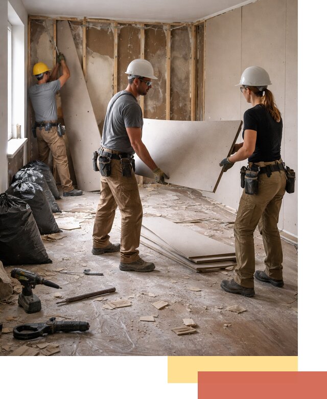 Демонтаж стеновых панелей в Петрозаводске быстро и аккуратно