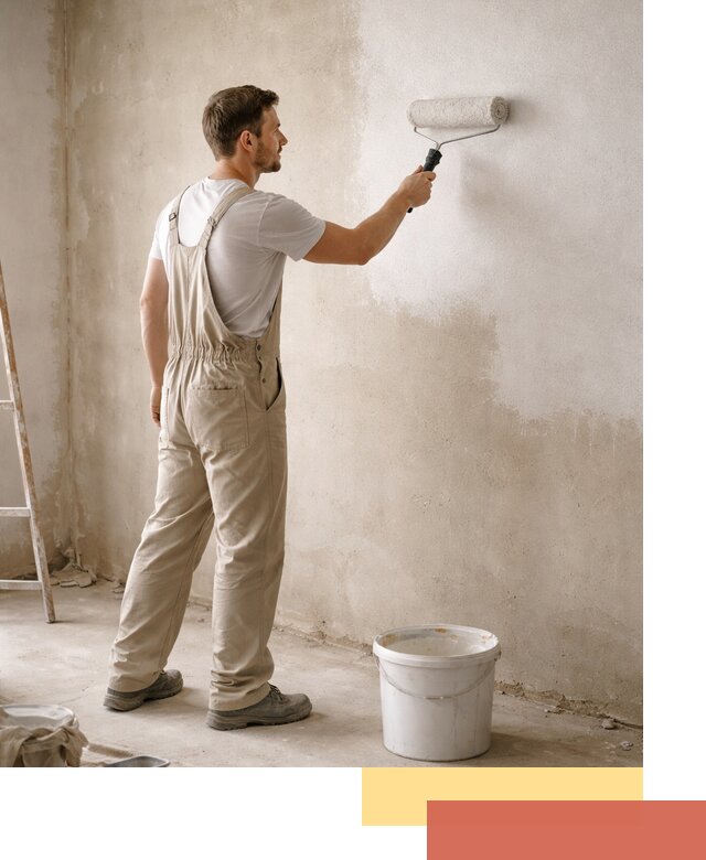 Грунтовка стен под отделку в Петрозаводске профессиональным раствором