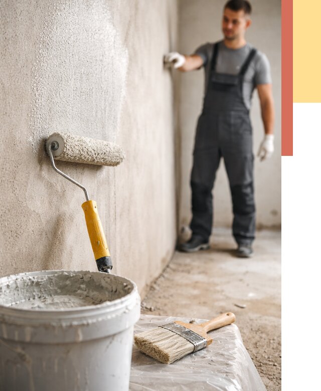 Нанесение бетоноконтакта на стены в Петрозаводске от 4263 руб. быстро и недорого | ОТДЕЛОЧНИК-Птр