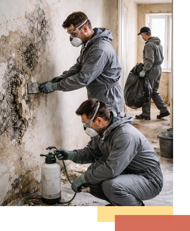 Удаление плесени со стен профессионально в Петрозаводске