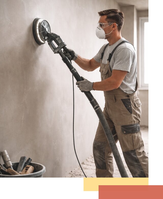 Профессиональная шлифовка стен в Петрозаводске быстро и качественно