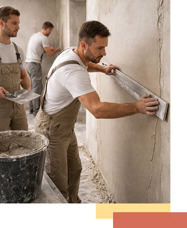 Штукатурка стен без маяков в Петрозаводске быстро и качественно