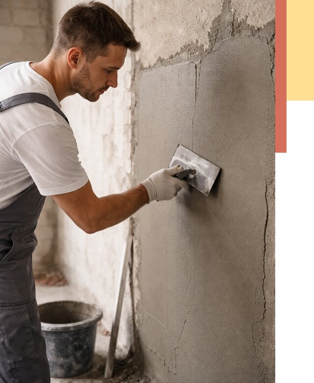 Штукатурка стен под плитку в Петрозаводске от 4263 руб./м2 — выравнивание под плитку | ОТДЕЛОЧНИК-Птр