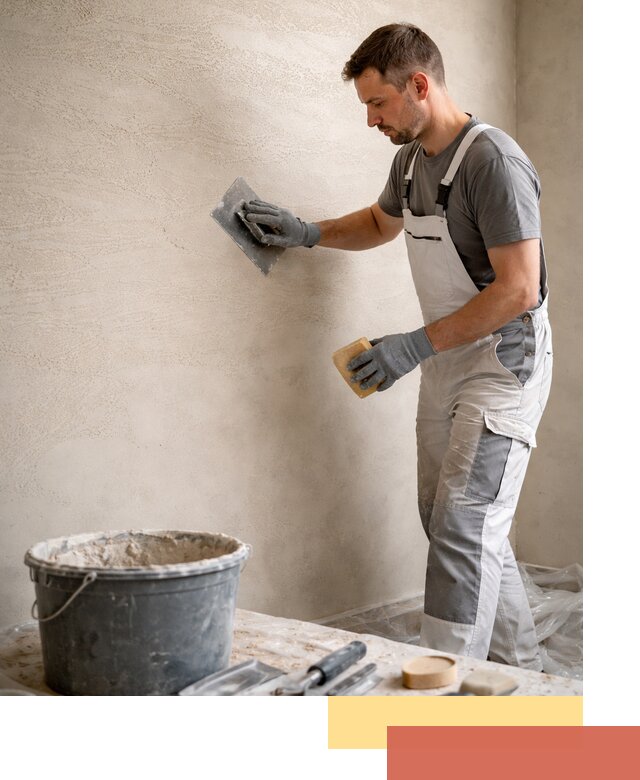 Декоративная штукатурка травертин в Петрозаводске для стен и потолков