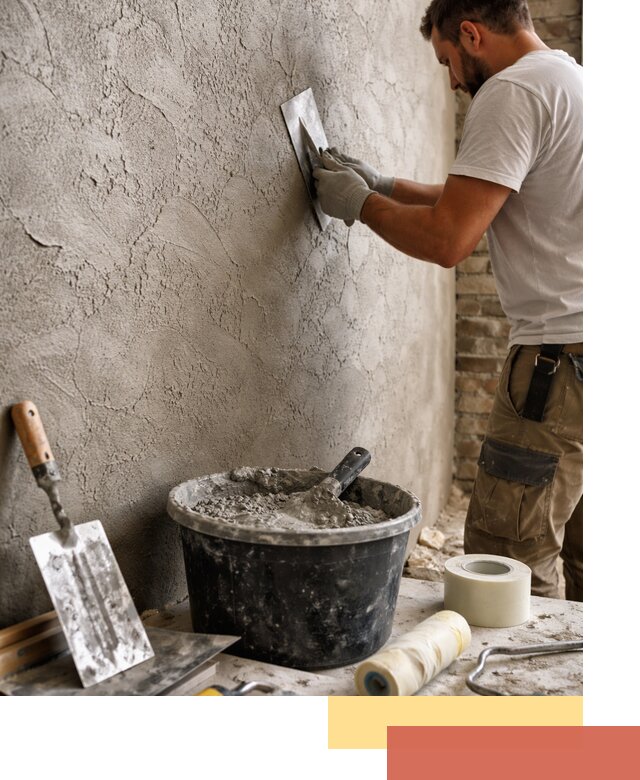 Декоративная штукатурка лофт в Петрозаводске — отделка стен и потолков