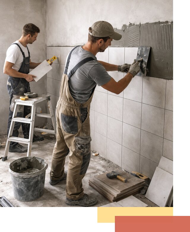 Укладка плитки на стены в Петрозаводске профессионально и надежно