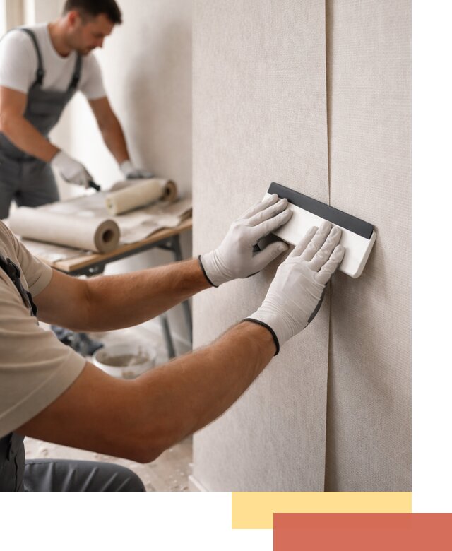 Поклейка обоев под покраску в Петрозаводске профессионально и быстро