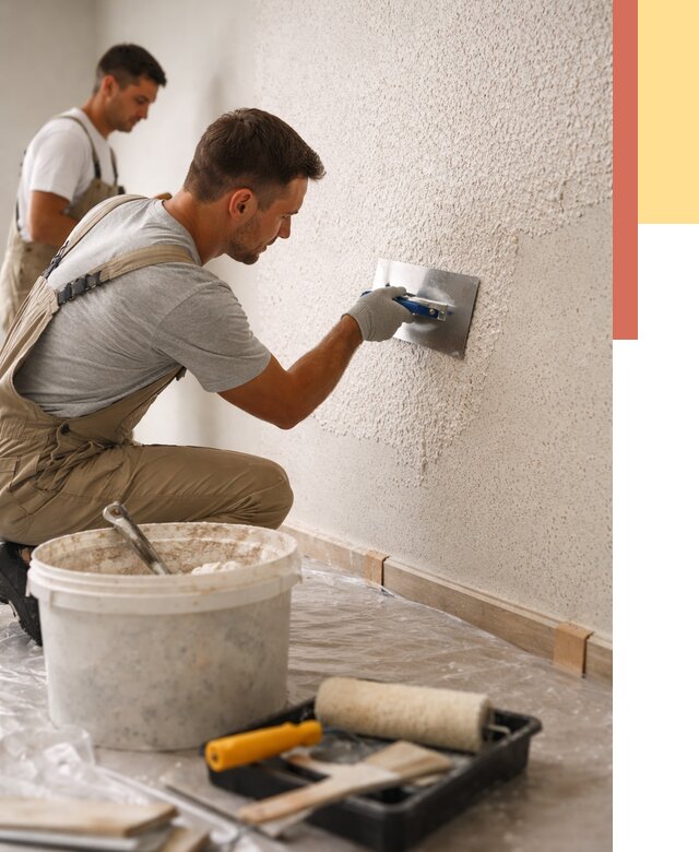 Нанесение жидких обоев в Петрозаводске от 7613 руб./м2 — быстро и недорого | ОТДЕЛОЧНИК-Птр