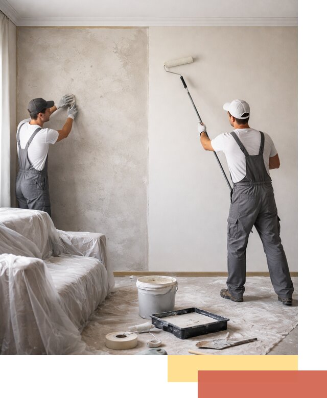 Покраска стен антивандальной краской в Петрозаводске