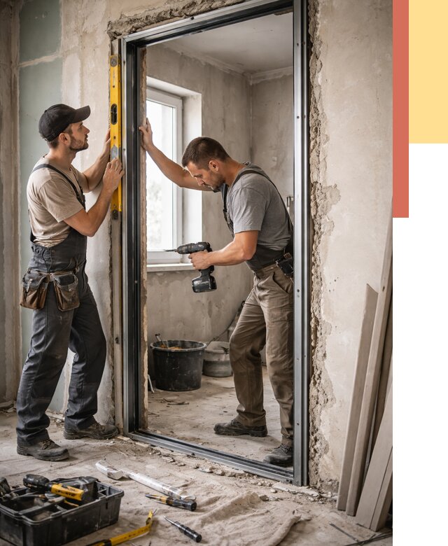 Закладка дверного проема в Петрозаводске от 3553 руб. — быстро и недорого | ОТДЕЛОЧНИК-Птр