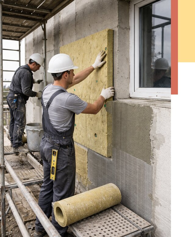 Утепление стен в Петрозаводске от 4365 руб. под ключ — быстро и недорого | ОТДЕЛОЧНИК-Птр