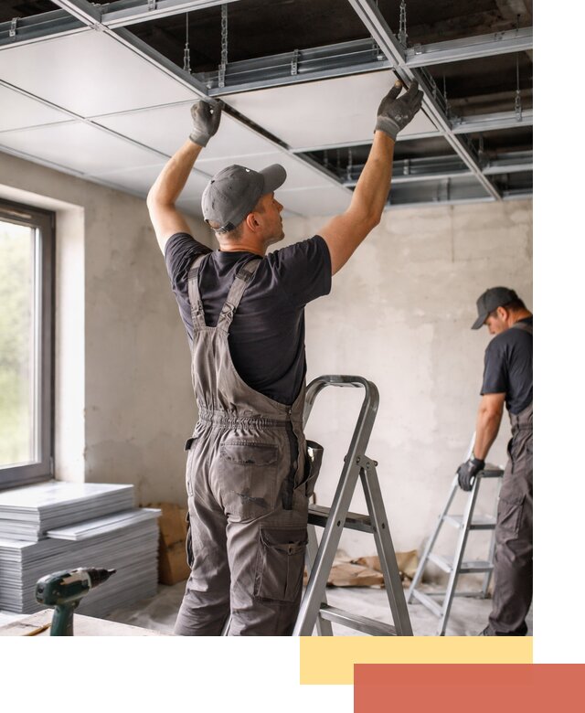 Монтаж кассетного потолка в Петрозаводске качественно и быстро