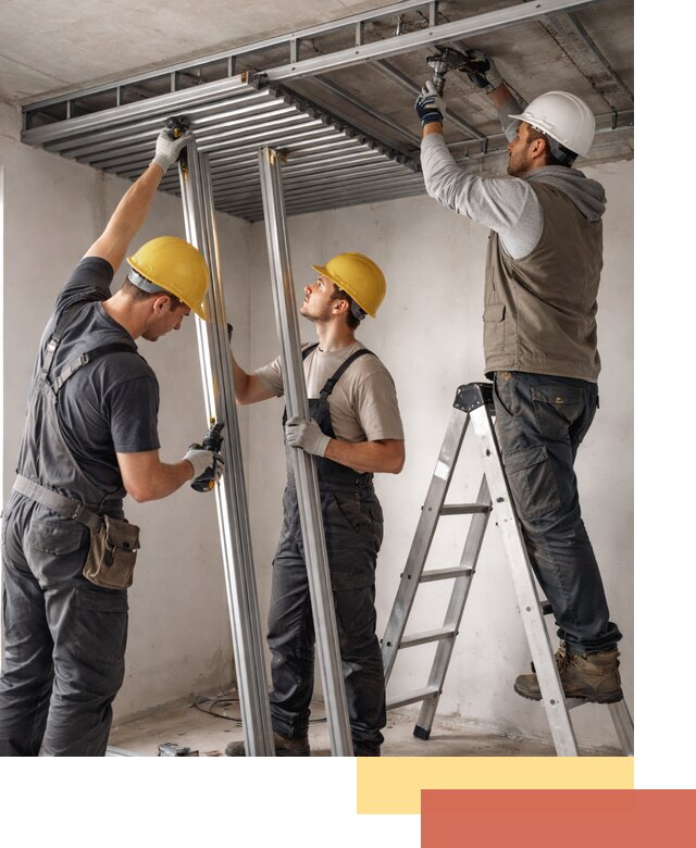 Монтаж реечного потолка под ключ в Петрозаводске