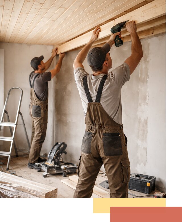 Монтаж потолка из вагонки в Петрозаводске профессионально и аккуратно