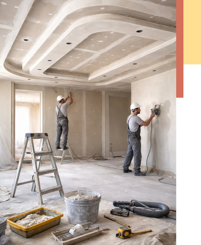 Многоуровневый потолок из гипсокартона в Петрозаводске от 761 руб. под ключ | ОТДЕЛОЧНИК-Птр