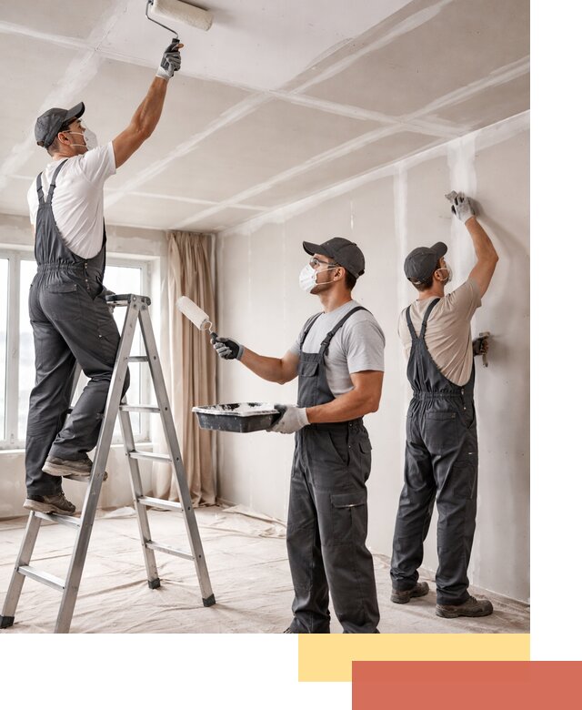 Покраска потолка из гипсокартона в Петрозаводске качественно и недорого