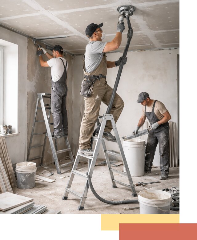 Ремонт потолка из гипсокартона в Петрозаводске: быстрый и качественный монтаж