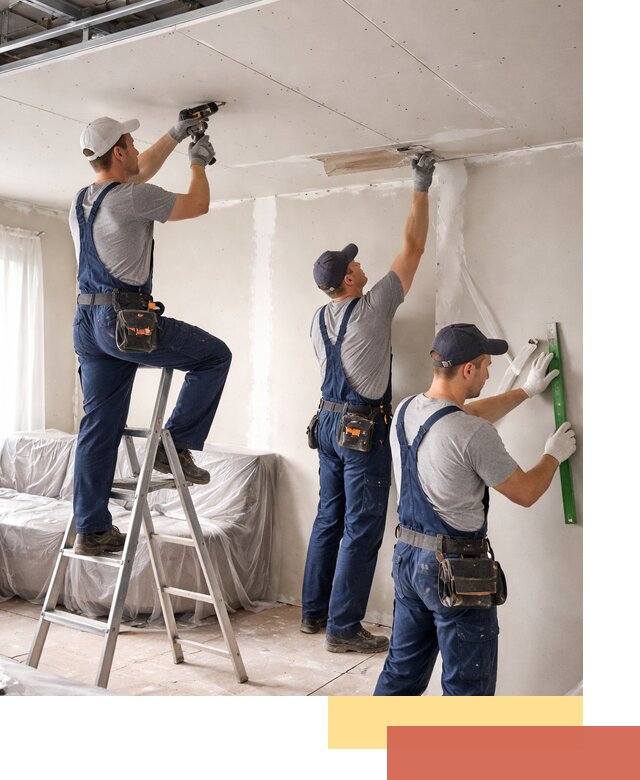 Профессиональная отделка потолка в Петрозаводске быстро и качественно