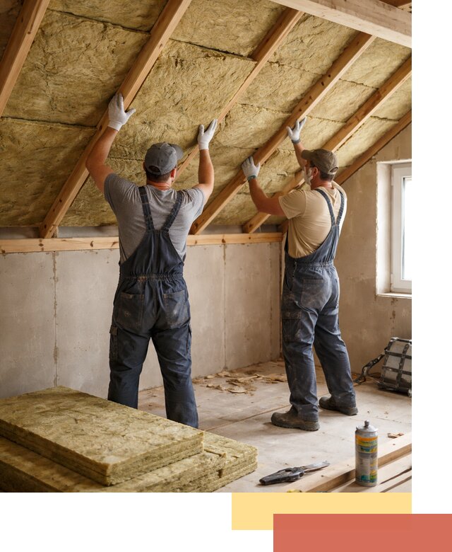 Утепление потолка минеральной ватой в Петрозаводске